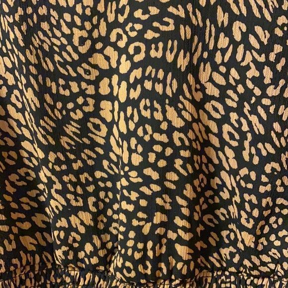 1 State Leopard Animal Print Blouse - Picture 4 of 7